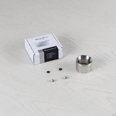 Zestaw dekoracyjny do lampy Exhaust Detail Linear Stalowy Srebrny