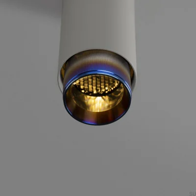 Zestaw dekoracyjny do lampy Exhaust Detail Linear Stalowy Palona Stal