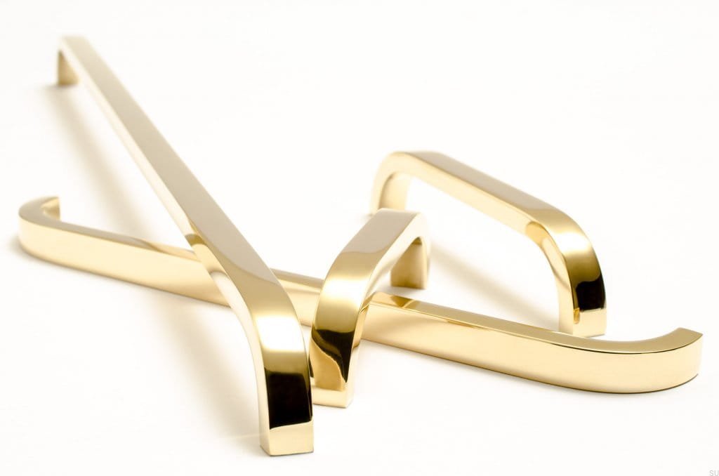 Zdjęcie produktowe uchwytu Slim 440 mosiądz polerowany