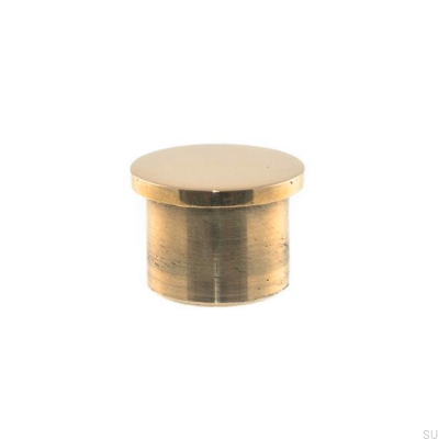 Zakończenie wspornika środkowego Mosiężny Polerowany