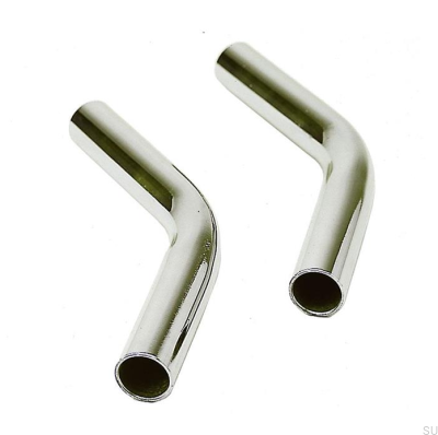 Narożnik do rury kuchennej 135 Chrom Polerowany