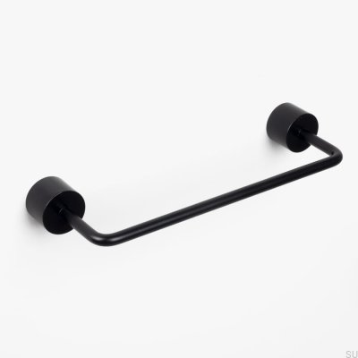 Uchwyt meblowy podłużny Meluzyna 128 Metalowy Czarny