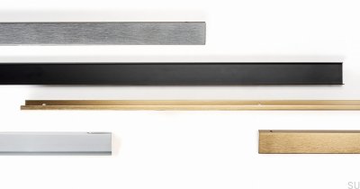 Uchwyt meblowy krawędziowy Way 320 Anodyzowany Matowy