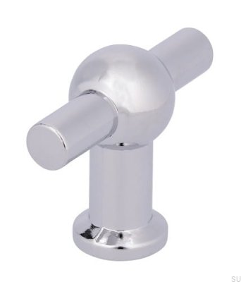 Gałka meblowa T-Bar 2011-50 Chrom Polerowany 