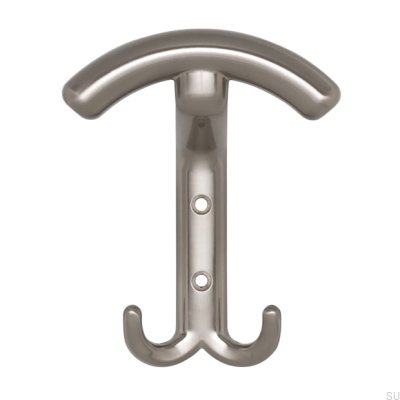 Wieszak ścienny 1064 Srebrny Szczotkowany