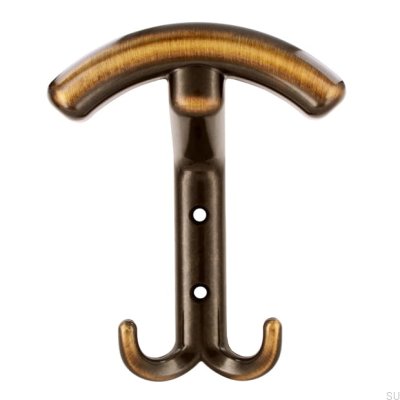 Wieszak ścienny 1064 Antyczny Złoty