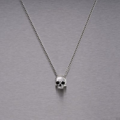 Naszyjnik Skull Travis Barker Srebrny