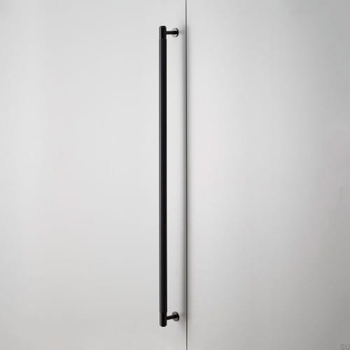 Zdjęcie mebla z metalowym czarnym uchwytem meblowym Closet Bar