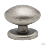 Zdjęcie produktowe gałki 2538 postarzanej srebrnej