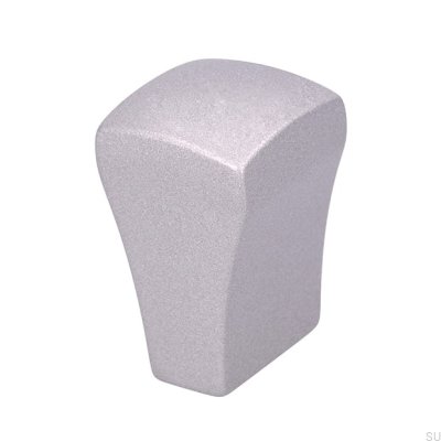 Gałka meblowa 1499 Aluminiowa Srebrna Matowa