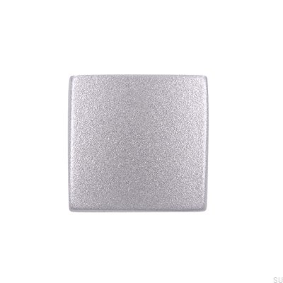 Gałka meblowa 1499 Aluminiowa Srebrna Matowa