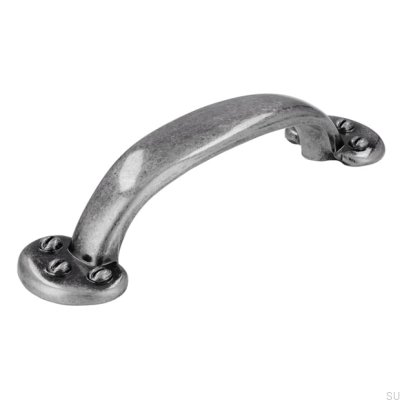 Uchwyt meblowy podłużny 1681 96 Antyczny Srebrny