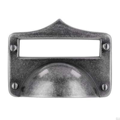 Uchwyt meblowy podłużny 1682 Antyczny Srebrny