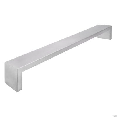 Uchwyt meblowy podłużny 1739 480 Stalowy Szczotkowany