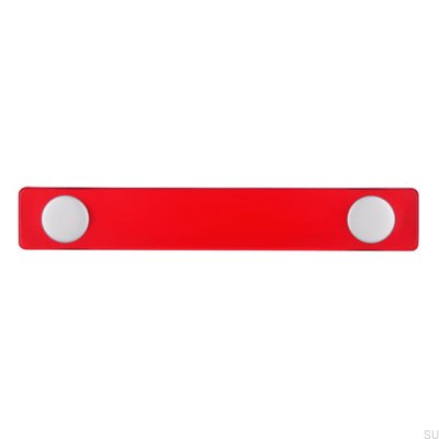 Uchwyt meblowy podłużny SM8119I 96 Plastikowy Czerwony