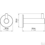 1825/N1--Wieszak-Ścienny-1825-Stalowy-Szczotkowany-Siro-Skandynawskie-Uchwyty_5