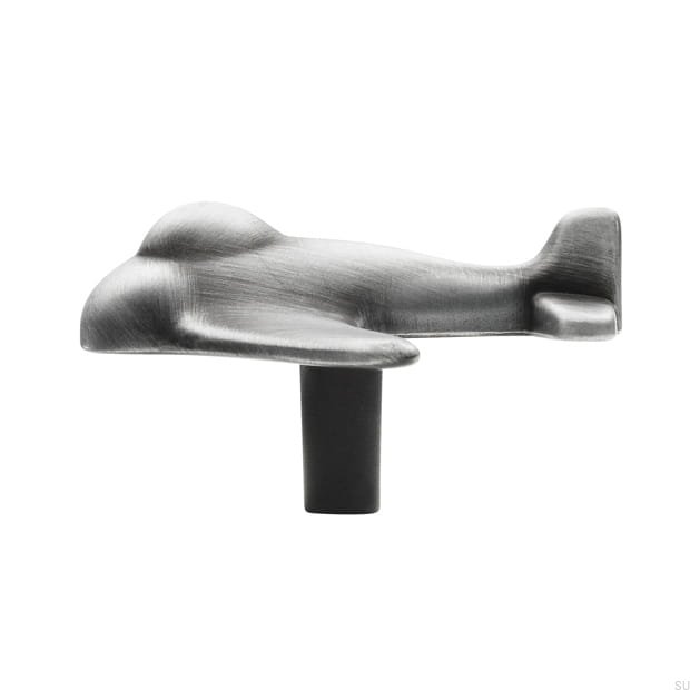 1882-56ZN50--Gałka-Meblowa-Samolot-1882-Antyczna-Srebrna-Szczotkowana-Siro-Skandynawskie-Uchwyty_4