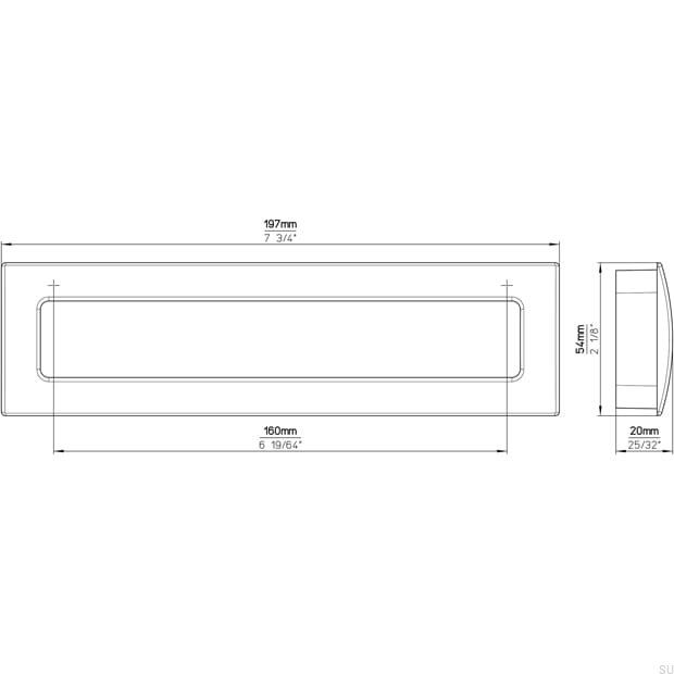 2042-197PB21--Uchwyt-Meblowy-Wpuszczany-2042-160-Aluminiowy-Szczotkowany-Siro-Skandynawskie-Uchwyty_4