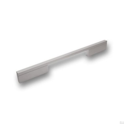 Uchwyt meblowy podłużny 2110 128/224 Aluminiowy Szczotkowany