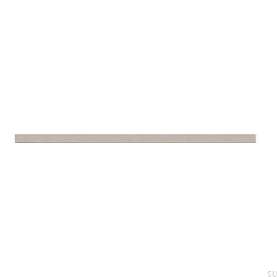 Uchwyt meblowy podłużny 2110 160/256 Aluminiowy Srebrny Szczotkowany