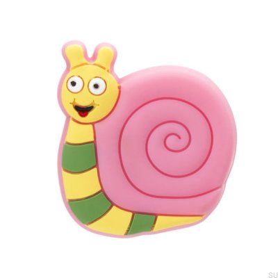 Gałka meblowa H152 Ślimak Gumowa Kolorowa