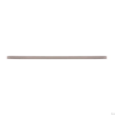 Uchwyt meblowy podłużny 2110 192/288 Aluminiowy Srebrny Szczotkowany