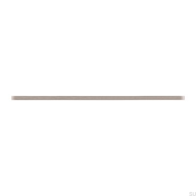 Uchwyt meblowy podłużny 2110 288/384 Aluminiowy Srebrny Szczotkowany