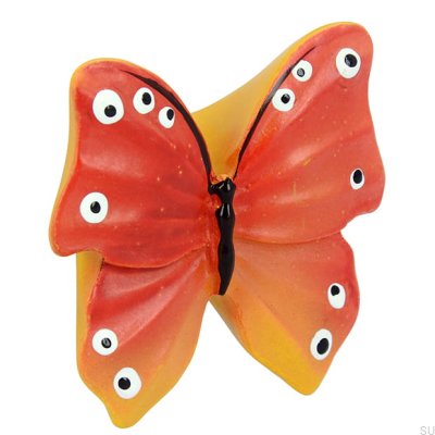 Gałka meblowa H046 Motyl Plastikowa 