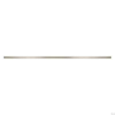 Uchwyt meblowy podłużny 2110 384/480 Aluminiowy Srebrny Szczotkowany