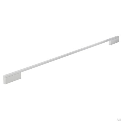 Uchwyt meblowy podłużny 2110 640/736 Aluminiowy Szczotkowany