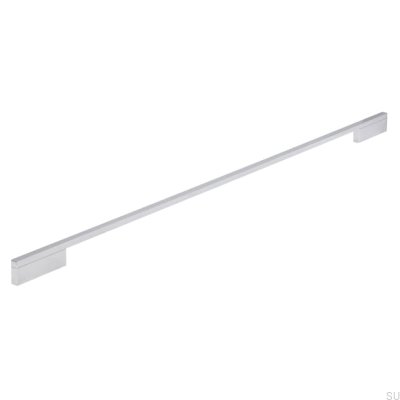 Uchwyt meblowy podłużny 2110 640/736 Aluminiowy Chrom Polerowany 