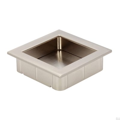 Uchwyt meblowy wpuszczany 2152 56 Srebrny Szczotkowany