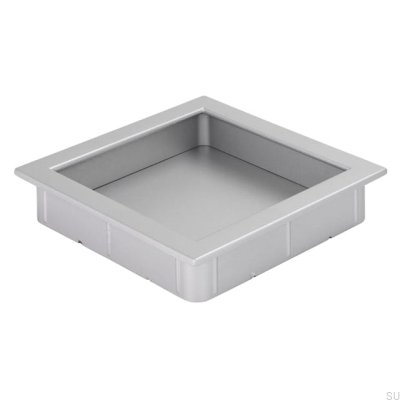 Uchwyt meblowy wpuszczany 2152 76 Aluminiowy Szczotkowany