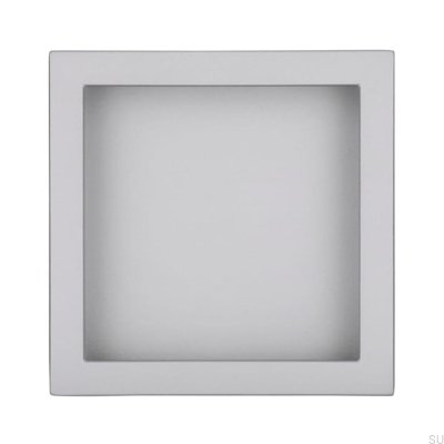 Uchwyt meblowy wpuszczany 2152 76 Aluminiowy Szczotkowany