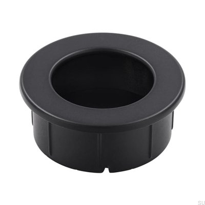 Uchwyt meblowy wpuszczany 2159 40 Metalowy Czarny Mat