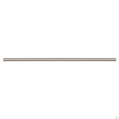 Uchwyt meblowy podłużny 885 336 Srebrny Szczotkowany