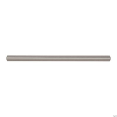 Uchwyt meblowy podłużny 885 128 Srebrny Szczotkowany