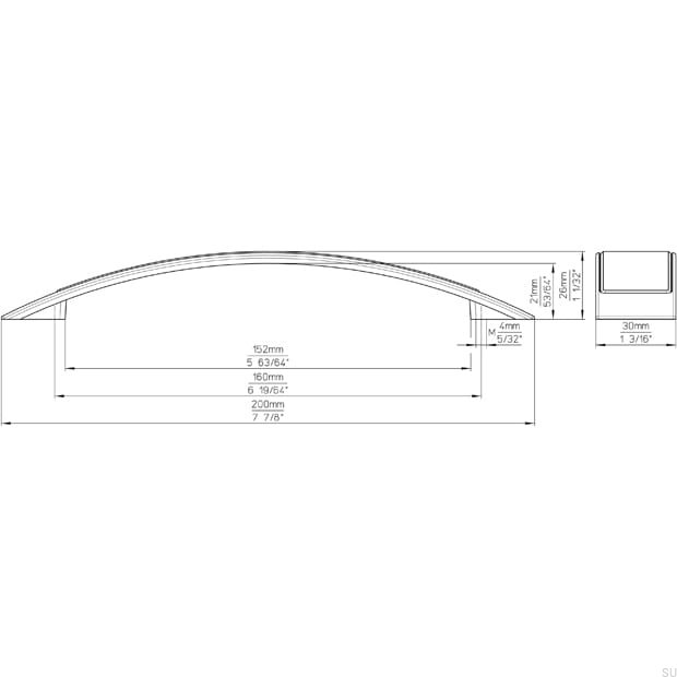 2184-200ZN1GH2--Uchwyt-Meblowy-Podłużny-2184-160-Chrom-Polerowany-z-Czarnym-Siro-Skandynawskie-Uchwyty_5
