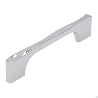 Uchwyt meblowy podłużny 2210 128 Chrom Polerowany