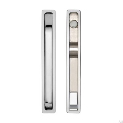 Wieszak meblowy wpuszczany 2227 Chrom Polerowany