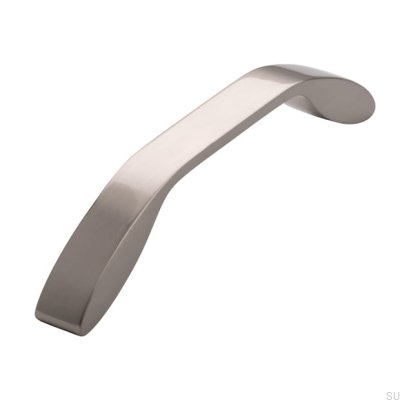 Uchwyt meblowy podłużny 2266 128 Srebrny Szczotkowany