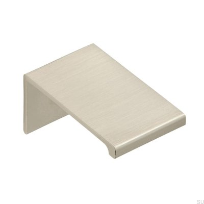 Uchwyt meblowy podłużny 2446 Aluminiowy Srebrny Szczotkowany