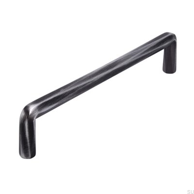 Uchwyt meblowy podłużny 2481 160 Antyczny Srebrny