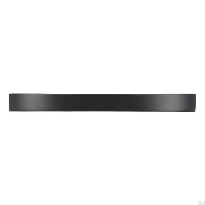 Uchwyt meblowy podłużny 2502 128 Metalowy Czarny Mat