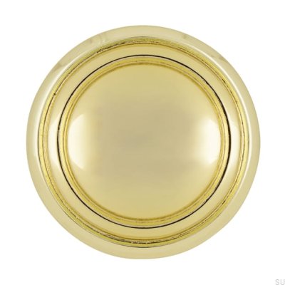 Gałka meblowa 489 35 Złota Polerowana