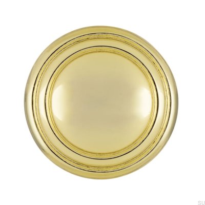 Gałka meblowa 489 30 Złota Polerowana