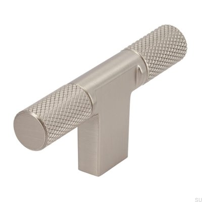 Gałka meblowa T-Bar 2509 Srebrna Szczotkowana