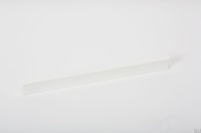 Uchwyt meblowy podłużny Angle 200 Aluminiowy Biały Mat