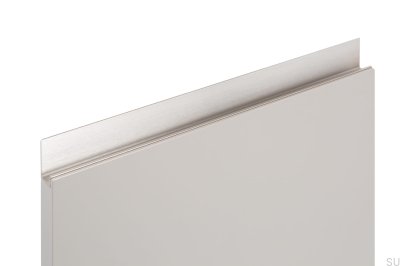 Uchwyt meblowy krawędziowy Jey 347 Aluminiowy Srebrny