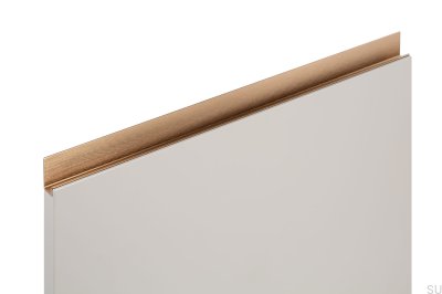 Uchwyt meblowy krawędziowy Jey 597 Aluminiowy Złoty Cava